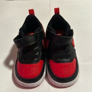 Infant Red and Black Nike